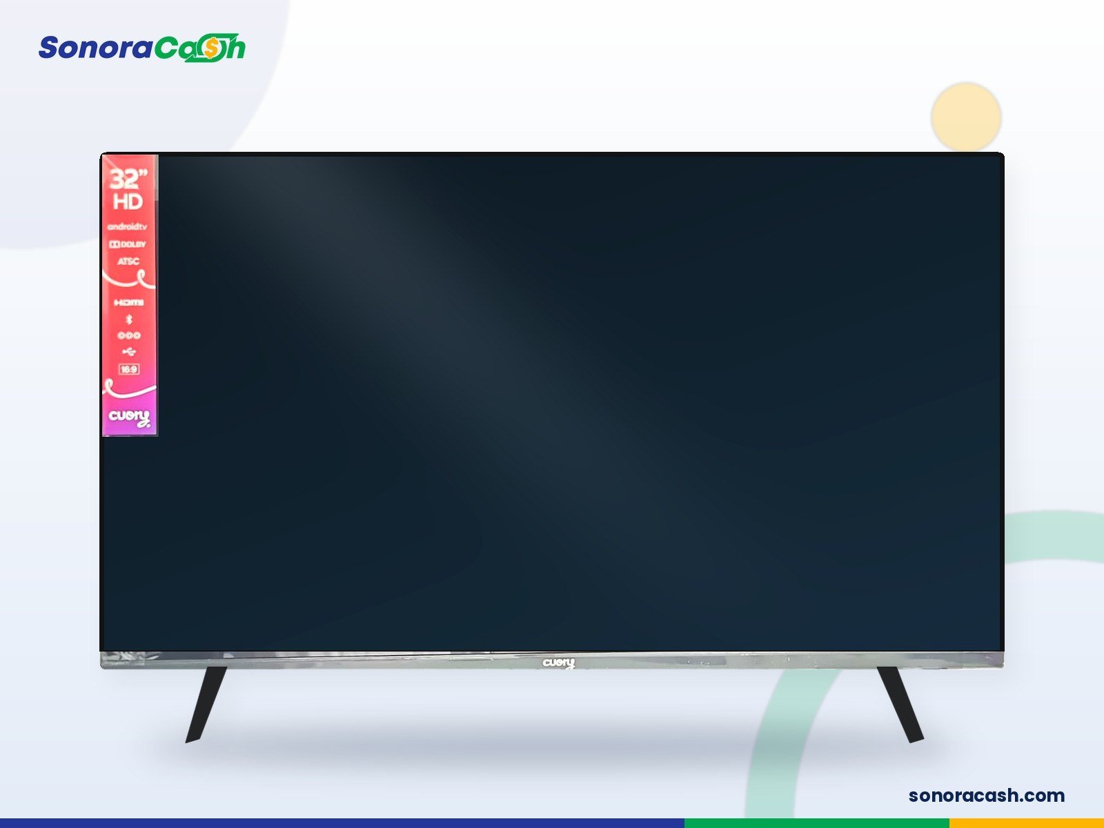 Smart TV Cuory 32" HD Android TV — foto 1